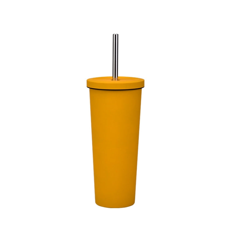 700ml Große doppelwandige Edelstahl-Trinkflasche mit Strohhalm, Vakuum-Outdoor-Isolierflasche 304, Autowasserflasche, Khaki, Zinnoberrot, Lila, Pink, Glasgrün, Moosgrün, Dunkelgrau, Indigo, Tintenschwarz, Grau-Grün, Hellrosa, Grün-Weiß, Seeblau
