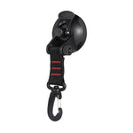 3 Stück Auto Zelt Saugnapf Heimanwender Outdoor Reise Tragbarer Saugnapf Haken, Runder Karabiner