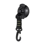 3 Stück Auto Zelt Saugnapf Heimanwender Outdoor Reise Tragbarer Saugnapf Haken, Runder Karabiner
