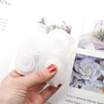 3-in-1 DIY-Kristalltropfen-Ring-Anhänger-Silikonform, Bogenförmige Sektion Ringform, 3-in-1-Ringform