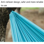 Outdoor Hängematte Camping Nylon Einzelschaukel, zufällige Farblieferung, 0.9x2.45m zufällige Farbe