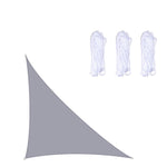 Triangle Outdoor Garden Sunshade Sail Waterproof Anti-UV Canopy, Size: 3m x 3m x 4.3m, 3m x 3m x 4.3m
