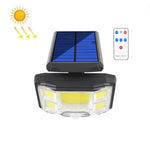 TG-TY085 Solar-Außenwandleuchte mit Bewegungssensor für Haushalt und Garten, wasserdicht, mit Fernbedienung, Spezifikationen: 96 LED integriert, 96 COB integriert, 96 LED separat, 96 COB separat, 168 LED integriert, 168 COB integriert...