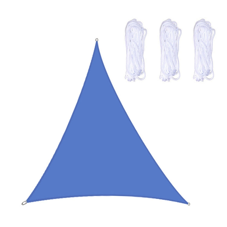 Triangle Outdoor Garden Sunshade Sail Waterproof Anti-UV Canopy, Size: 3m x 3m x 3m, 3m x 3m x 3m