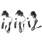 C5 3-12V 12W Einstellbares Spannungsreguliertes Schaltnetzteil Netzadapter Multifunktionsladegerät mit DC-Anschlüssen, US-Stecker, UK-Stecker, EU-Stecker