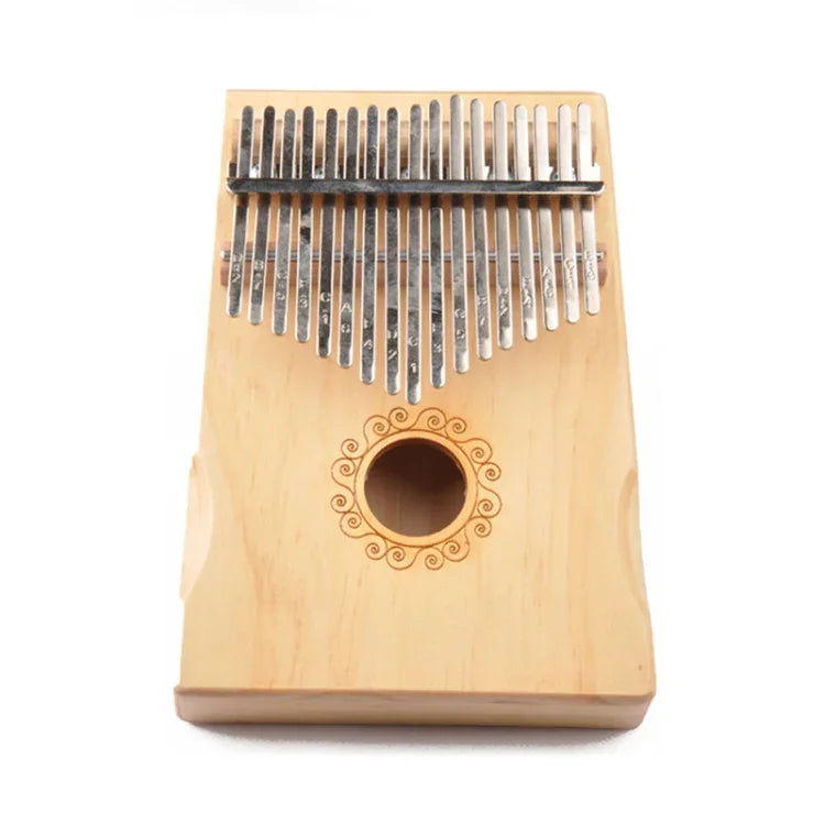 17-Ton-Daumenklavier Kalimba für Anfänger, Einführungsset, Fingerklavier, Braun, Braunes Set, Gelb, Gelbes Set, Holz, Holzset, Schwarz, Schwarzes Set