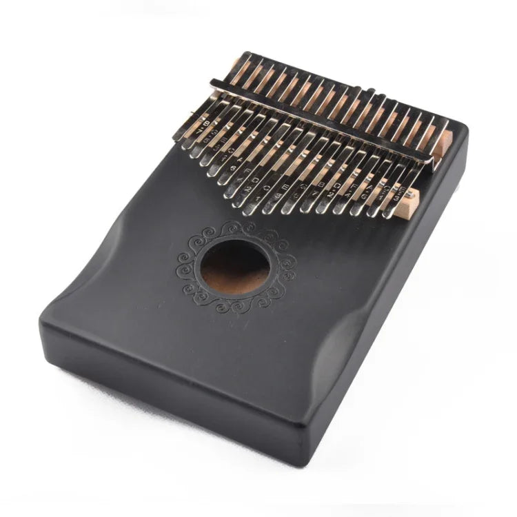 17-Ton-Daumenklavier Kalimba für Anfänger, Einführungsset, Fingerklavier, Braun, Braunes Set, Gelb, Gelbes Set, Holz, Holzset, Schwarz, Schwarzes Set