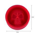 Kühlschrank-Eisbox Lebensmittelqualität Silikon Schädel Eisgitter Kreativer Whiskey Eisball Eisform, Katzenpfotenform (Rot), Schädelform (Blau), Schädelform (Grün), Schädelform (Orange)