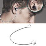 3 STÜCK Bluetooth-Kopfhörer Sport Silikon Anti-Verlust Schnur Für Samsung GALAXY Buds 1 / 2, Schwarz, Weiß, Rot, Blau