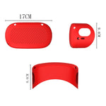 VR Glasses Silicone Waterproof Dust-Proof And Fall-Proof Protective Shell For Meta Quest, Black, White, Red, Luminous Green