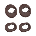 2 Sets Bluetooth-Ohrhörer Silikon-Ohrstöpsel Kappen Für Samsung Galaxy Buds Live, Schwarz-2 Paare, Rot-2 Paare, Braun-2 Paare, Weiß-2 Paare