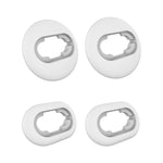 2 Sets Bluetooth-Ohrhörer Silikon-Ohrstöpsel Kappen Für Samsung Galaxy Buds Live, Schwarz-2 Paare, Rot-2 Paare, Braun-2 Paare, Weiß-2 Paare