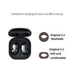 2 Sets Bluetooth-Ohrhörer Silikon-Ohrstöpsel Kappen Für Samsung Galaxy Buds Live, Schwarz-2 Paare, Rot-2 Paare, Braun-2 Paare, Weiß-2 Paare
