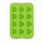 Silikon-Schokoladenform-Tablett, kreativ geformte Eiswürfel-Kuchendekorationsform, rund, quadratisch, Herz, Stern