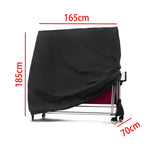 Outdoor wasserdichte und staubdichte Tischtennisplattenabdeckung, 165x70x185cm