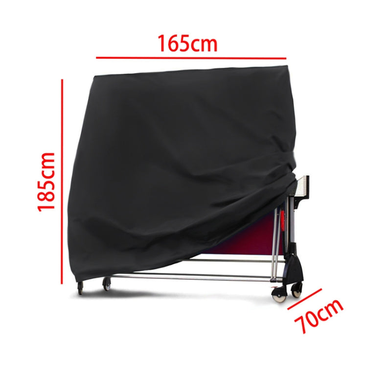 Outdoor wasserdichte und staubdichte Tischtennisplattenabdeckung, 165x70x185cm