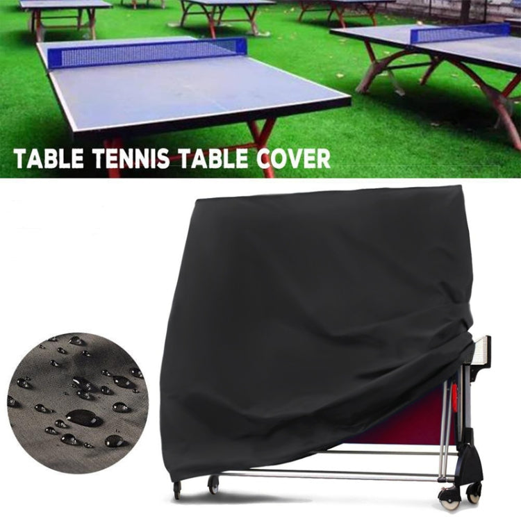 Outdoor wasserdichte und staubdichte Tischtennisplattenabdeckung, 165x70x185cm