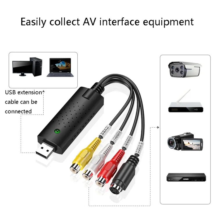 HW-1401 USB-Videoaufnahmekarte, USB-Aufnahmekarte, ms2100-Chip