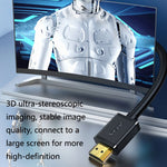 Jasoz 4K HDMI Hochauflösendes Projektorkabel Computer-Videokabel Sauerstofffreier Kupferkern, Kabellänge:, 0,5m, 1m, 1,5m, 2m, 3m, 5m, 8m, 10m, 12m, 15m, 20m