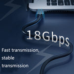 Jasoz 4K HDMI Hochauflösendes Projektorkabel Computer-Videokabel Sauerstofffreier Kupferkern, Kabellänge:, 0,5m, 1m, 1,5m, 2m, 3m, 5m, 8m, 10m, 12m, 15m, 20m