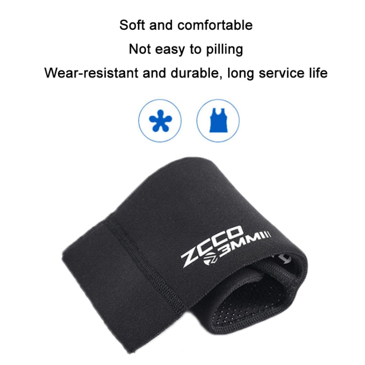 ZCCO 3mm warme rutschfeste Tauchsocken Anti-Verschleiß Knöchelflossen, 33-34, 35-36, 37-38, 39-40, 41-42, 43-44, 45-46