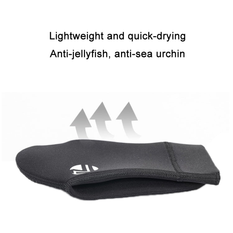 ZCCO 3mm warme rutschfeste Tauchsocken Anti-Verschleiß Knöchelflossen, 33-34, 35-36, 37-38, 39-40, 41-42, 43-44, 45-46