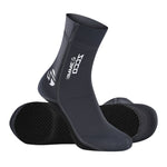 ZCCO 3mm warme rutschfeste Tauchsocken Anti-Verschleiß Knöchelflossen, 33-34, 35-36, 37-38, 39-40, 41-42, 43-44, 45-46