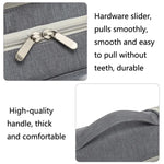 YOBAN Y-1551L Reise-Kosmetiktasche, großes Fassungsvermögen, Aufbewahrungstasche für Outdoor-Aktivitäten, tragbar, schimmelresistent, separate Fächer für trockene und nasse Wäsche, Lila, Schwarz, Grau