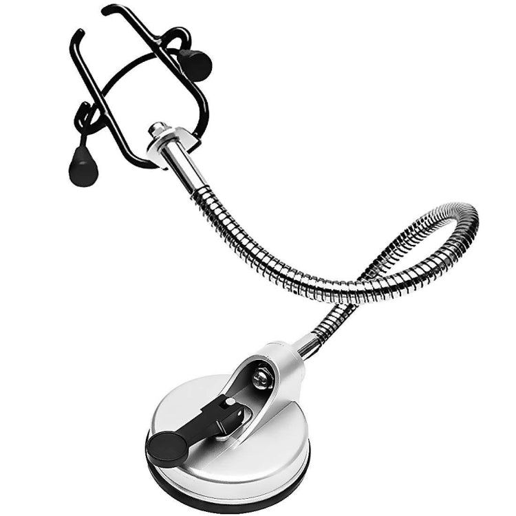 Edelstahl Haartrockner Halterung Fauler Föhn Friseur Halterung, Standmodelle, Saugnapf 1, Saugnapf 2