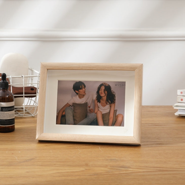 Holz Wandmontiertes Pendel Dual-Purpose Kombinations-Fotorahmen Stil：, 8 Zoll, Zweifachrahmen, Dreifachrahmen, Vierfachrahmen Horizontal, Vierfachrahmen Vertikal