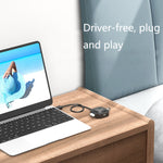 Jasoz Hochgeschwindigkeits USB2.0 4-Port HUB 1 zu 4 Docking HUB, Schwarz 0,3m, Schwarz 0,5m, Schwarz 1,2m, Weiß 0,3m, Weiß 0,5m, Weiß 1,2m