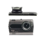 4-Zoll HD 1080P Dual-Objektiv Nachtsicht Front- und Heck-Video-Fahrtenschreiber, 1080P