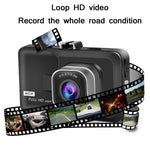 3,0 Zoll HD 1080P Weitwinkel-Fahrtenschreiber mit Rückfahrbild Spezifikation：, Normale Auflösung Einzelaufzeichnung（Schwarz）