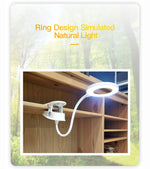 YAGE YG-8102 2W 18LEDs Touch-Schalter 3-Stufen Dimmung Klemmlampe Augenschutz LED-Licht