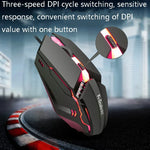 2 Stück K-Snake M11 4-Tasten 1600DPI Leuchtende Gaming-Maus mit Kabel, USB-Kabel, Kabellänge: 1,5 m