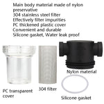 Wasserrohr Vorderer Kunststofffilter Gartenbewässerung Wasserreiniger, Spezifikation:, 4-Punkt Schnittstelle 40 Mesh