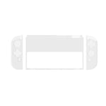 DOBE Game Controller Transparente Kristallhülle aus TPU Schutzhülle für Switch OLED Konsole, TNS-1133C