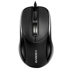 2 Stück Cadeva 006 3 Tasten Kabelgebundene Maus Haushalt Computer Maus, USB Schnittstelle, PS/2 Schnittstelle