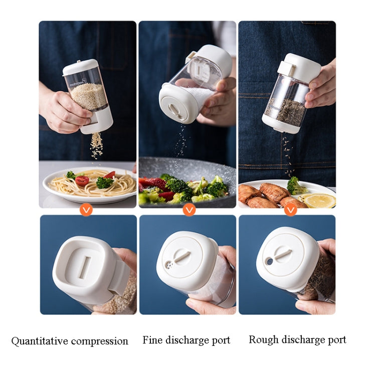 Marbrasse Dosier-Gewürzdose, Presstyp Gewürzflasche, Rotationsversiegelung, Haushaltsküche, Gewürzdose, Einzel, Dosierung