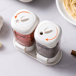 Marbrasse Dosier-Gewürzdose, Presstyp Gewürzflasche, Rotationsversiegelung, Haushaltsküche, Gewürzdose, Einzel, Dosierung