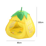 160 Kinderzelt Atmungsaktives Mesh Faltbares Indoor Spielhaus Baby Spielzeug