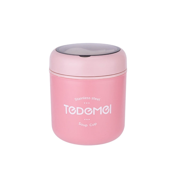 Tragbarer, isolierter Suppenbecher mit Deckel, Frühstücks-Brotdose für Büroangestellte, Pink, Blau, Grün