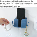 10 STÜCK Wandmontierter Fernbedienungs-Aufbewahrungskasten Nachttisch-Handy-Ladeständer, 10 STÜCK Grün, 10 STÜCK Blau, 10 STÜCK Rosa, 10 STÜCK Weiß, 10 STÜCK Gelb