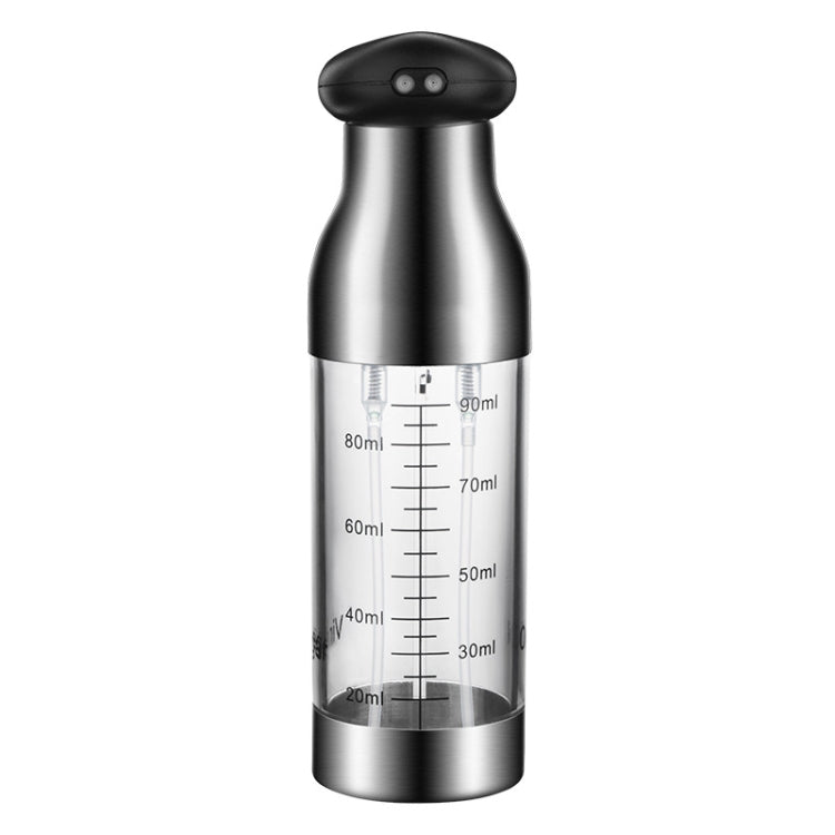 Edelstahl Sprühflasche BBQ Öl- und Essigsprüher, Öl Sprühflasche zum Drücken