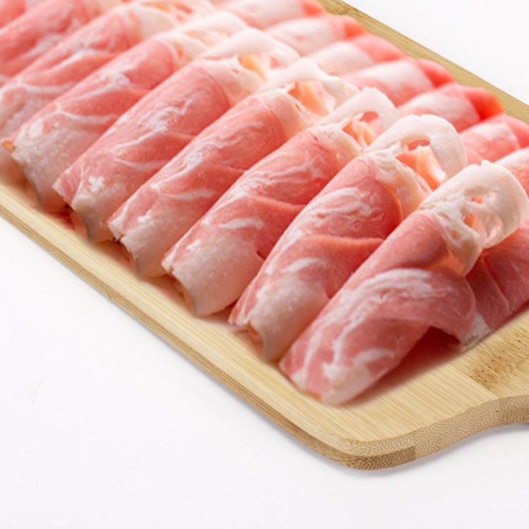 Bambus-Hot-Pot-Holzbrett-Geschirr, Rind- und Lammfleischtablett, Hot-Pot-Shop-Zubehör, rechteckig 4020, rechteckig 4516, rund 3624, rund 3826, rund 4429