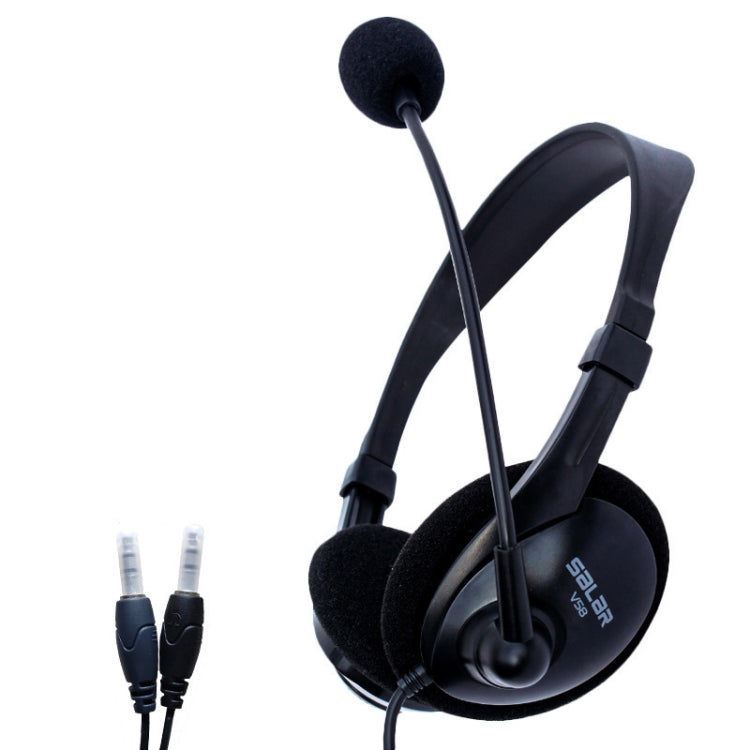 Salar V58 Headset Kopfhörer 3,5mm Gaming-Headset mit Mikrofon