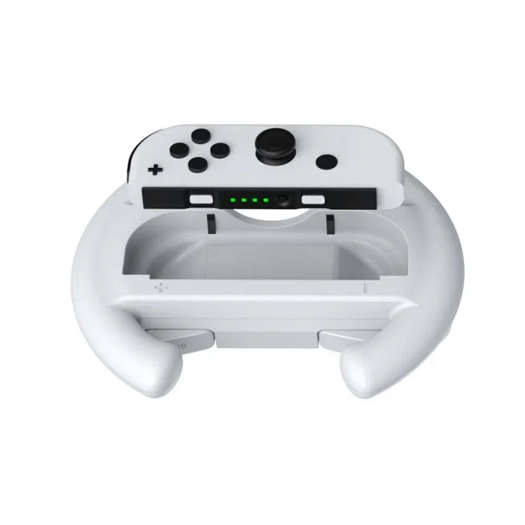 DOBE Lenkradgriffe links und rechts für Switch OLED / Switch, Spezifikation: Weiß (2 Stück/Packung), Schwarz (2 Stück/Packung), Rot + Blau (2 Stück/Packung)
