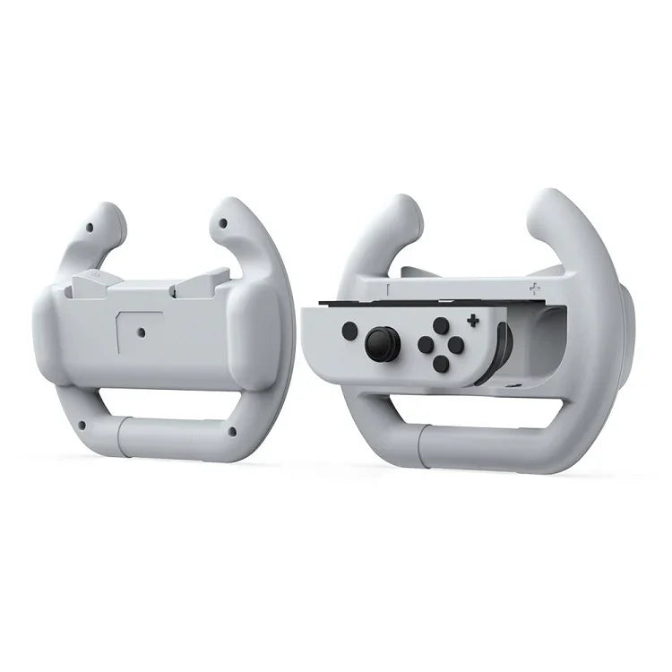 DOBE Lenkradgriffe links und rechts für Switch OLED / Switch, Spezifikation: Weiß (2 Stück/Packung), Schwarz (2 Stück/Packung), Rot + Blau (2 Stück/Packung)