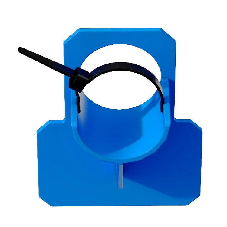 Schwimmbad-Wasserrohrhalterung, Wasserrohrhalterung (Blau), Wasserrohrhalterung (Grau)