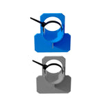 Schwimmbad-Wasserrohrhalterung, Wasserrohrhalterung (Blau), Wasserrohrhalterung (Grau)